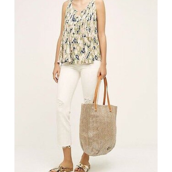 Maeve Saona Boho Swing Tank by Anthro Size 0 EUC - Picture 4 of 5